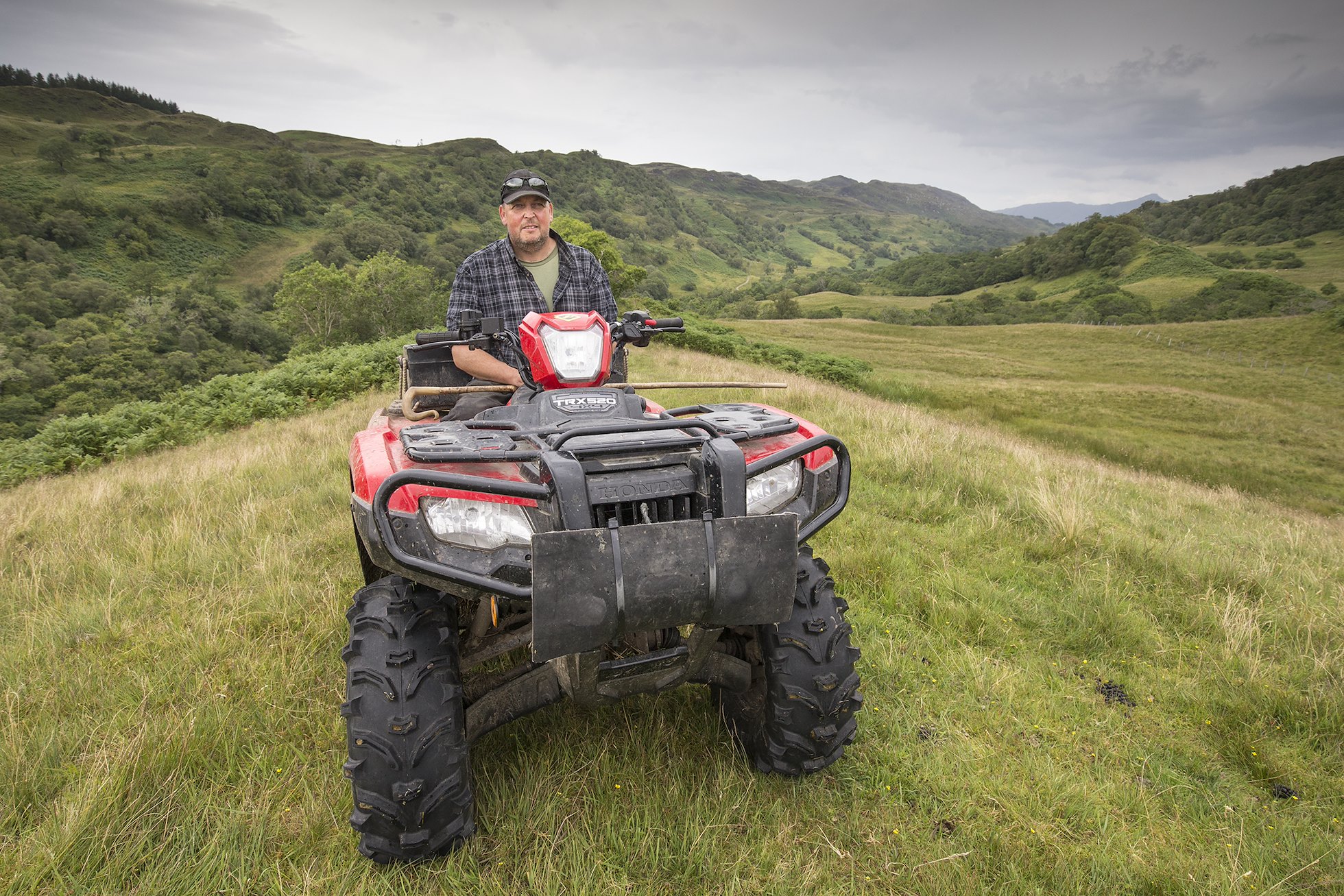 David Colthart, Sheep farmer, Appin, Argyll, Scotland.