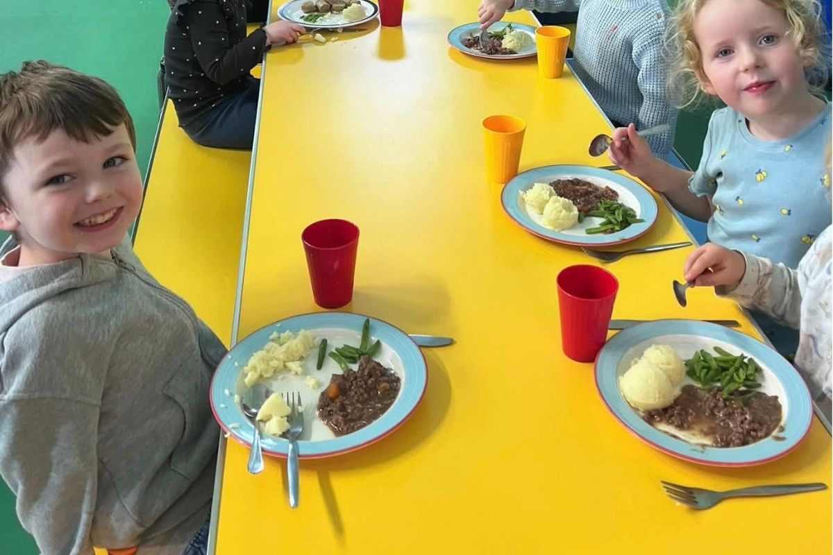 Lochaline Primary School serves up local venison